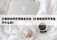 计算机软件开发就业方向（计算机软件开发是干什么的）